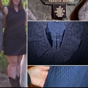 Tommy Hilfiger Straight Fit Navy Dress